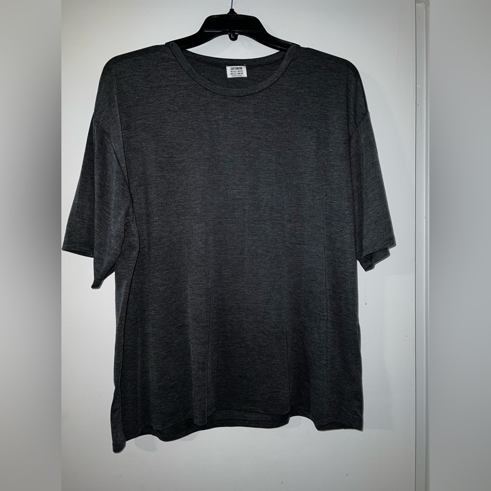Plus size trendy boyfriend t-shirt